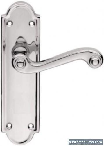 Queen Anne Lever Latch Chrome Plated